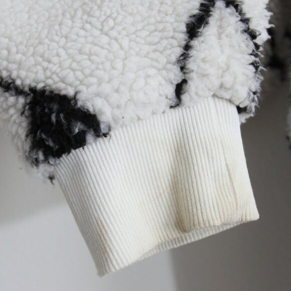 Lazy Oaf x Peanuts Snoopy Good Grief Full Zip Teddy Fleece Jacket Unisex Small - Picture 6 of 14